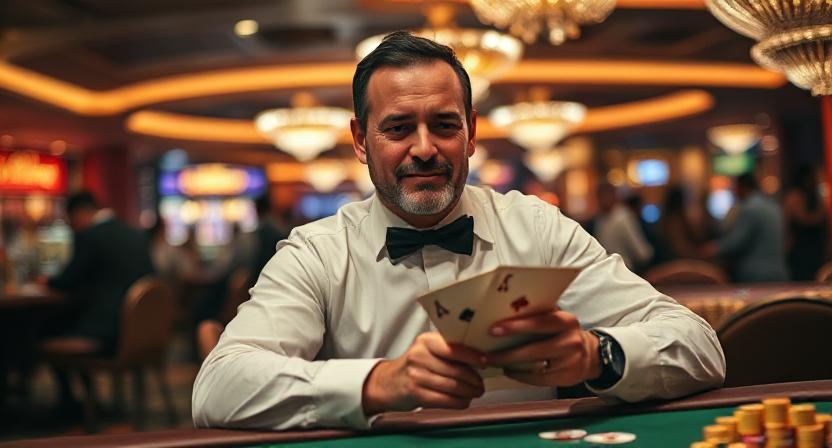 Live casino and video slots on 7P777